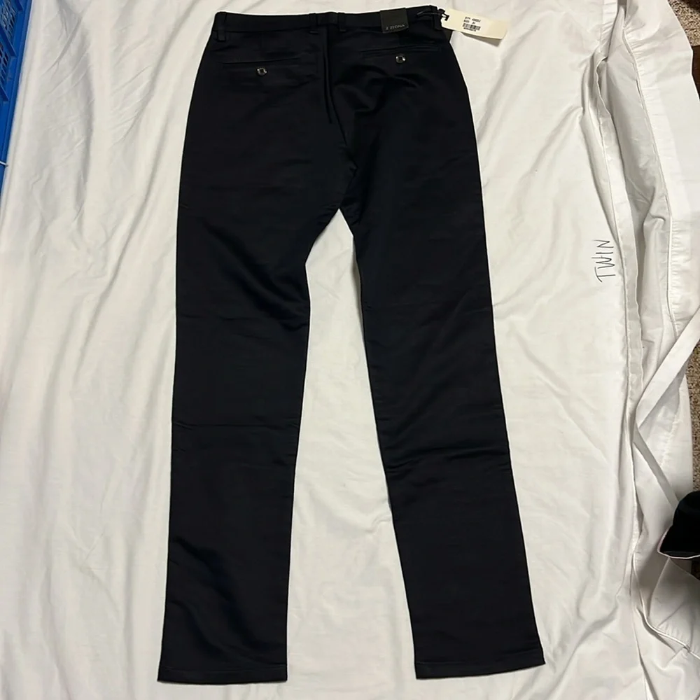 Men’s Ermenegildo Z Zenga Black Dress Pants 31 NWT